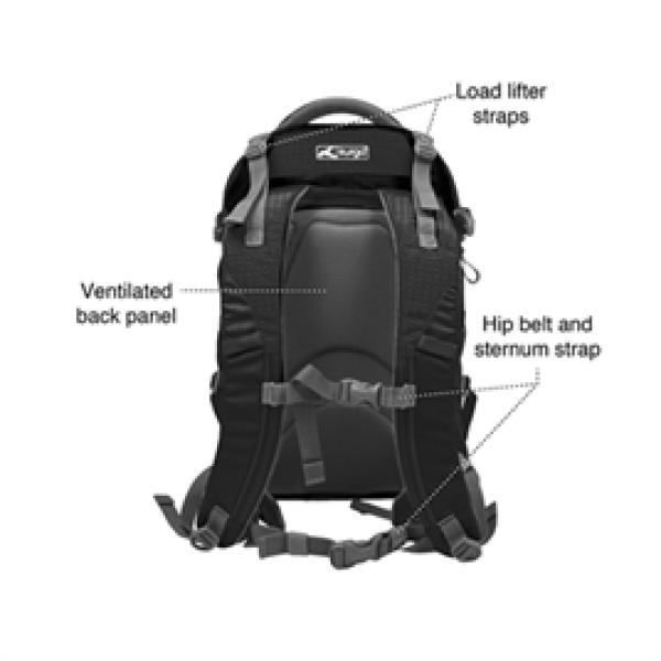 Rucksack G - Train Schwarz Kurgo